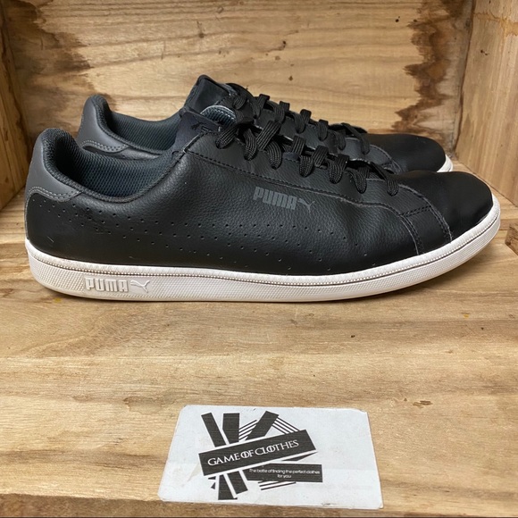 puma synthetic leather shoes